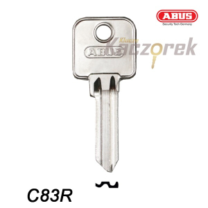 Abus 008 - klucz surowy - do wkładek C83R